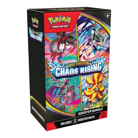 Pokémon TCG - Mega Evolution – Chaos Rising Booster Bundle✨