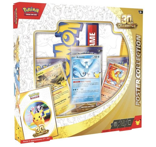 Pokémon TCG - 30th Celebration Pokémon Poster Collection✨